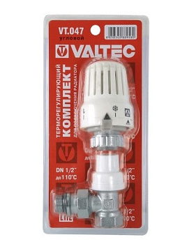 Клапан термост.д/рад.угловой с гол. 1/2 (VT.047.N.04)